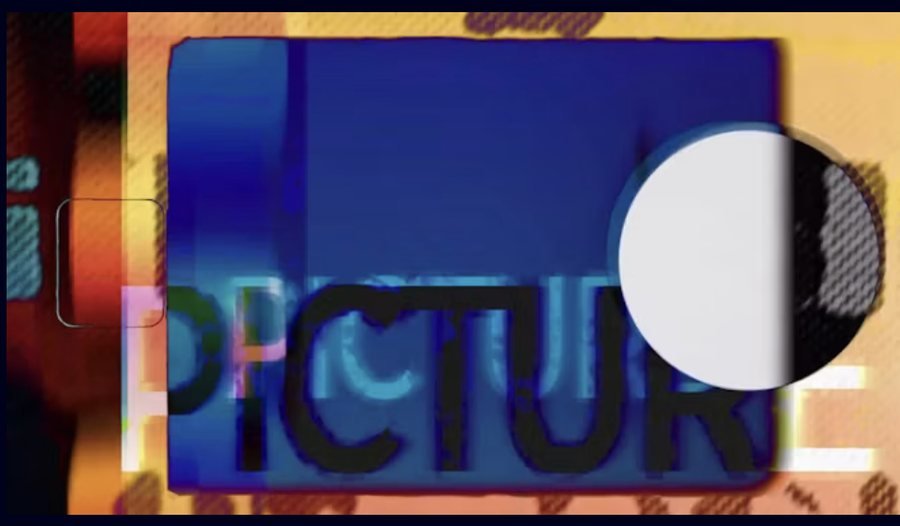 Glitch title card